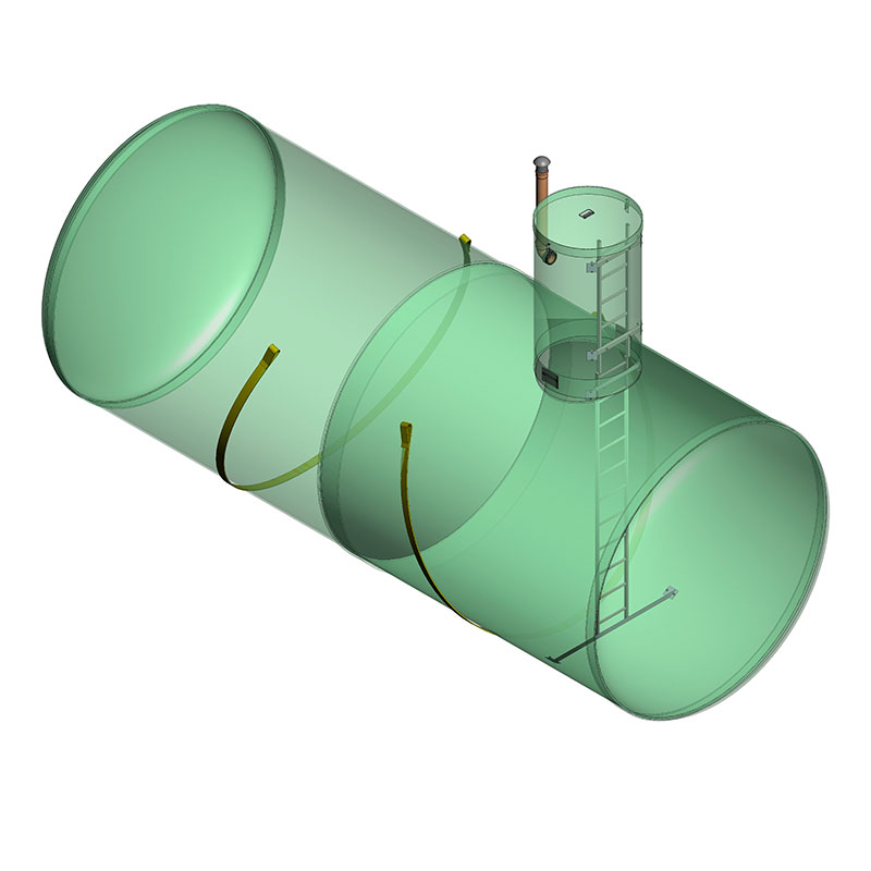 Накопительная емкость для канализации 90 м3