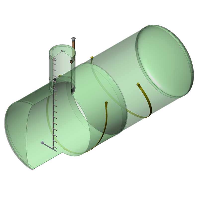 Накопительная емкость 2 м3