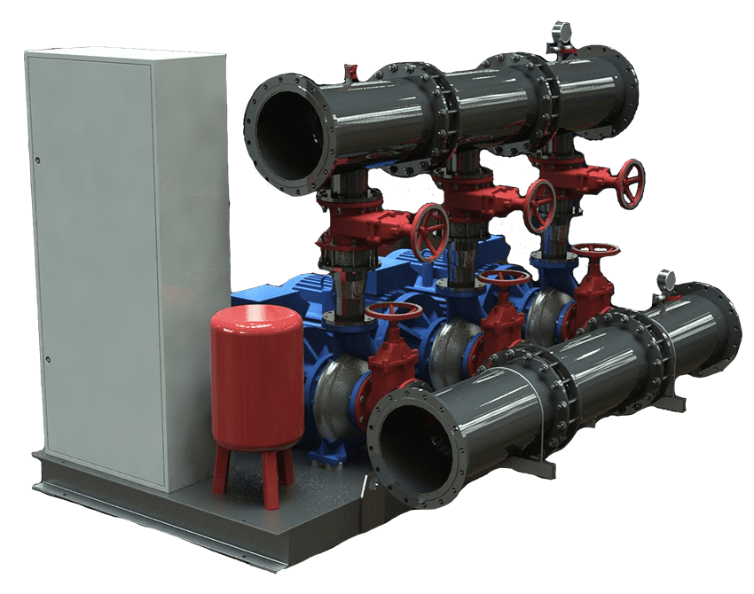 Станции повышения давления для насосных станций