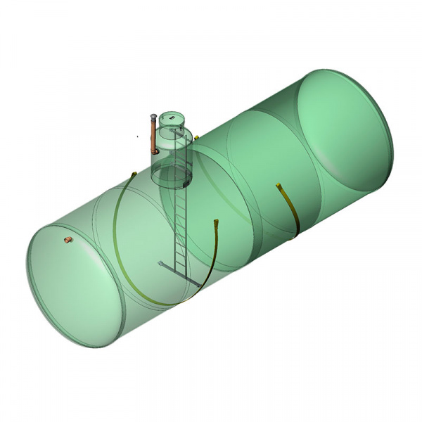 Накопительная емкость для канализации 70 м3