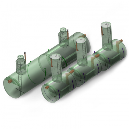 Ливневые сооружения HELYX в разных корпусах
