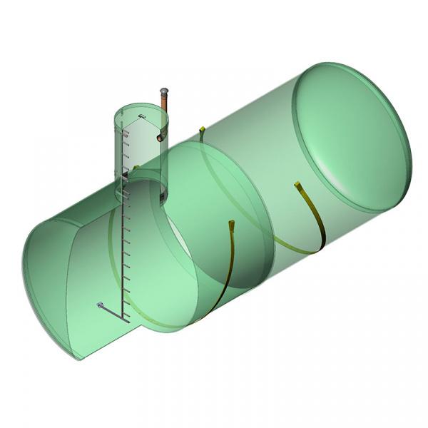 Накопительная емкость для канализации 55 м3