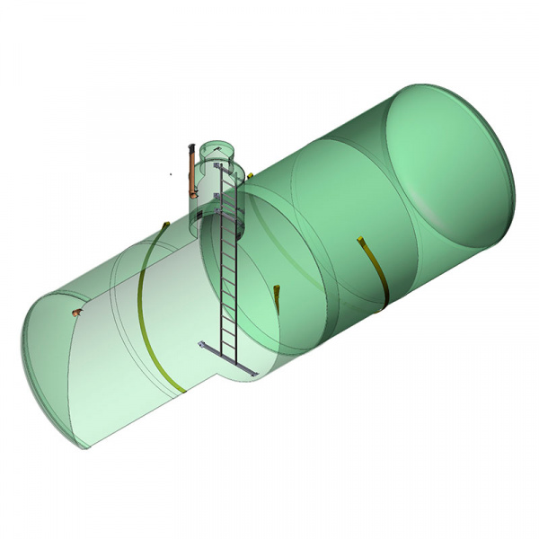 Накопительная емкость для канализации 55 м3