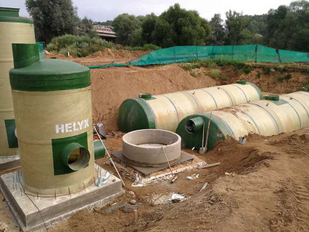 Пожарный резервуар 110 м3