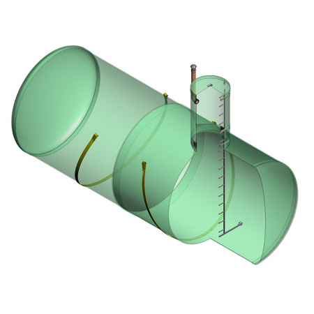 Накопительная емкость для канализации 75 м3