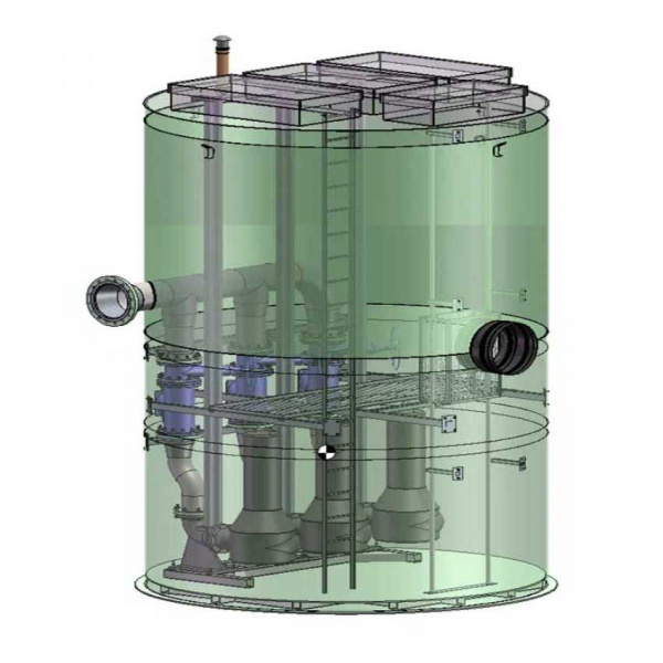 КНС большого размера