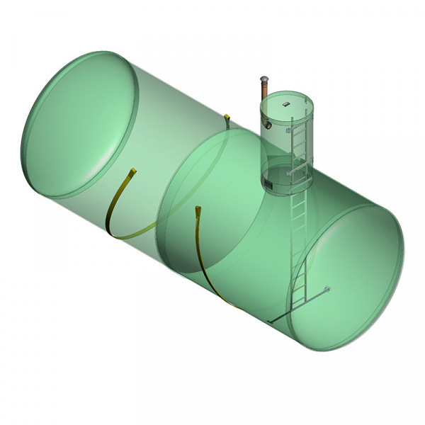 Накопительная емкость для канализации 130 м3