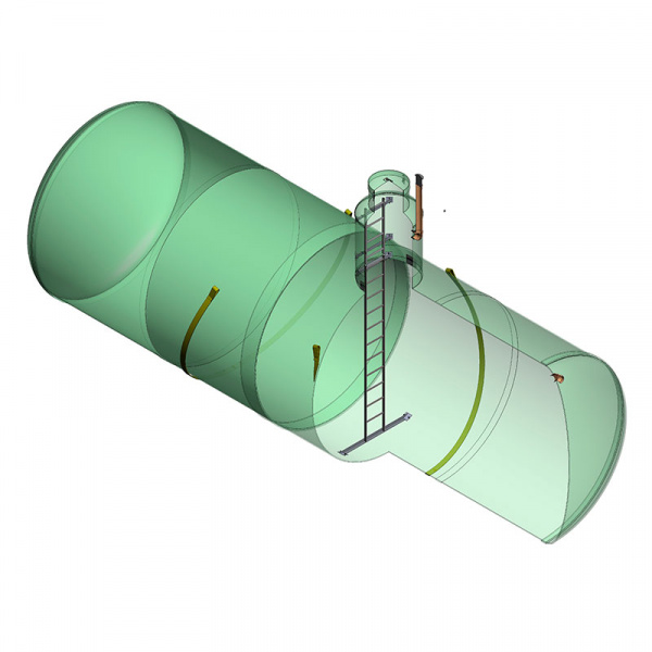 Накопительная емкость для канализации 130 м3
