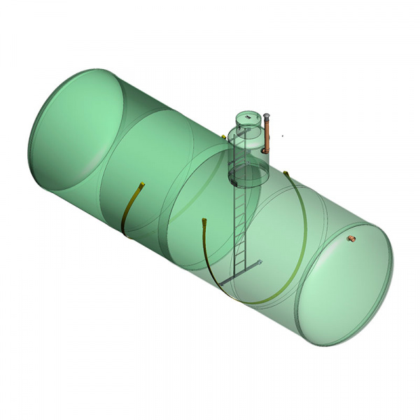 Накопительная емкость для канализации 115 м3